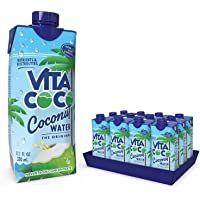 Los mejores  - Vita Coco Agua de Coco Natural - Paquete de 12 x 330 ml - Total: 3960 ml